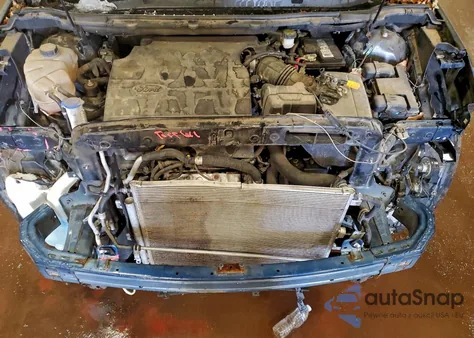 2017 Ford Edge Titanium from USA, damaged, VIN 2FMPK4K81HBB36436